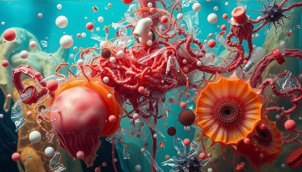 Plastic particle exposure and reproductive health