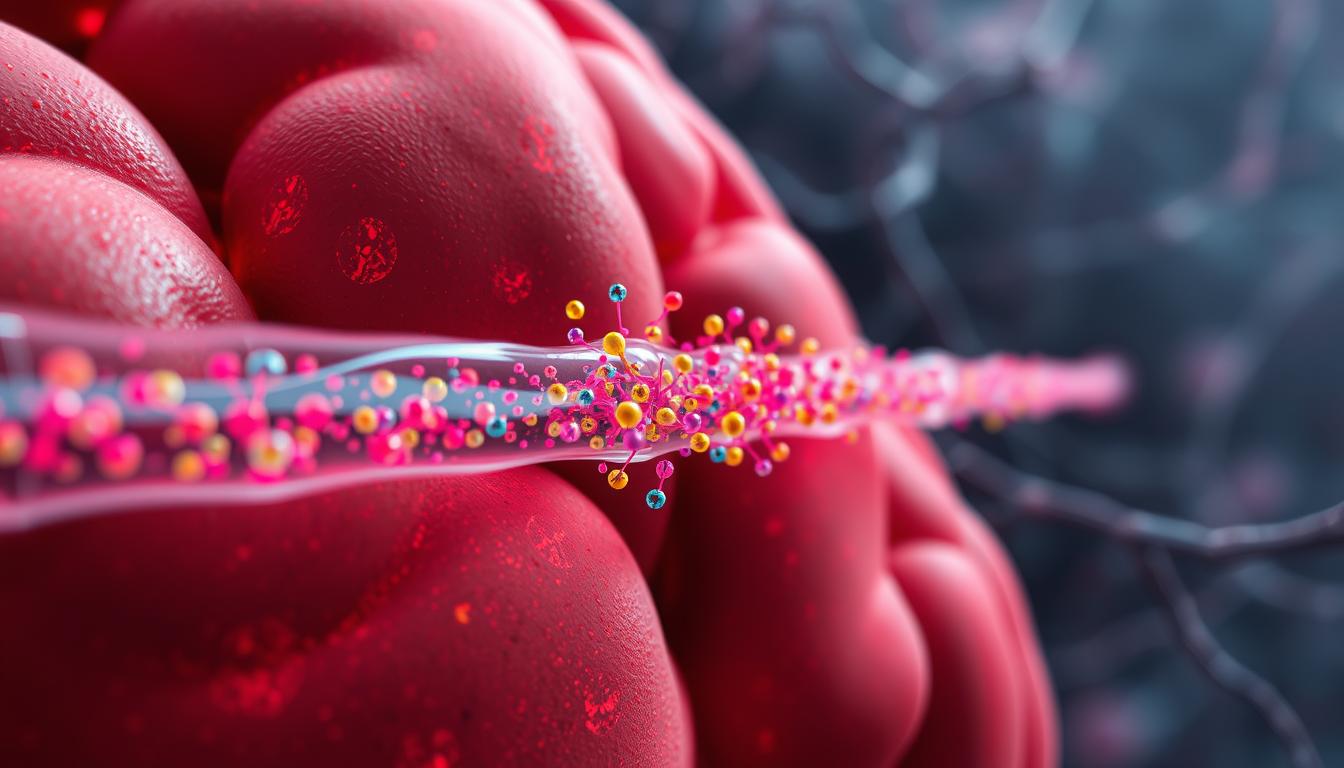 Nanoplastics crossing blood-brain barrier