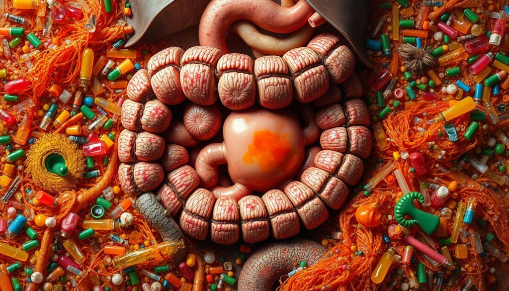 microplastics impact on gut health