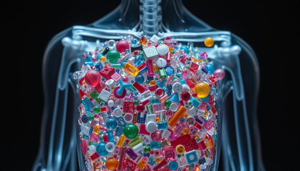 Microplastics in the human body